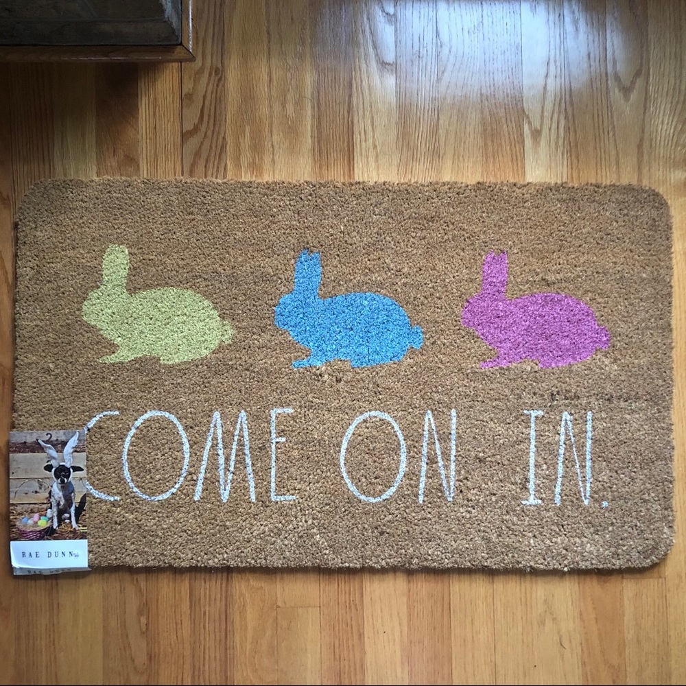🔹SOLD🔹Rae Dunn Easter Doormat